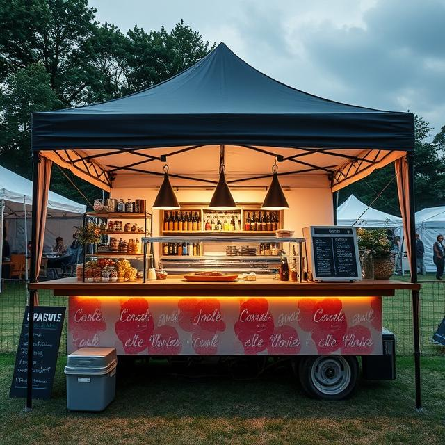 Namioty gastronomiczne – opcja na mobilny biznes